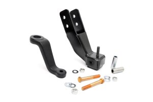 Jeep Wrangler Suspension Lift Kit - Front - Rough Country - Track Bar Bracket & Pitman Arm - '97-'06